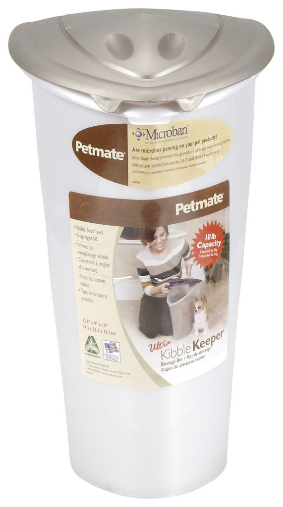 228_KIBBLE KEEPER, UP TO 20 LBS., TAN/WHITE Pet World Panamá